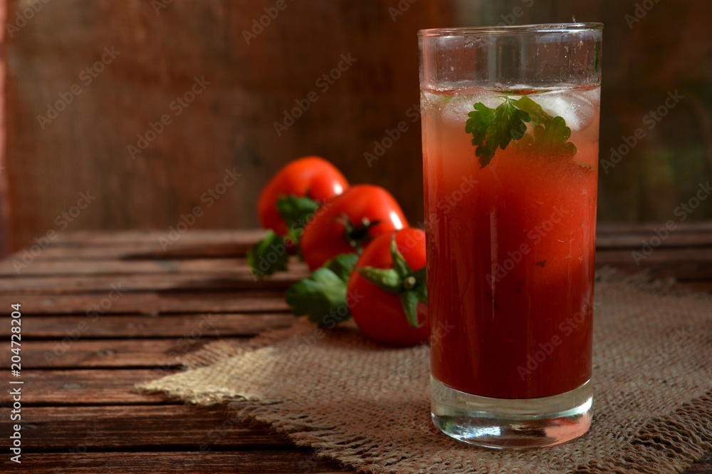 red tomato juice
red tomato juice