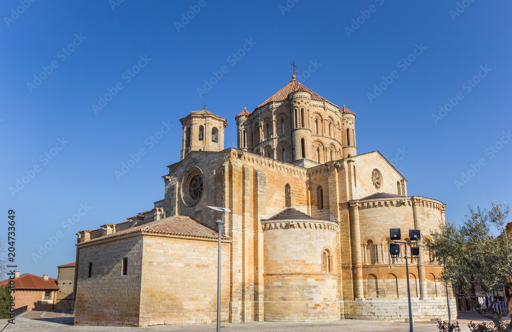Cathedral Santa Maria in the historic center of Toro, Spain
