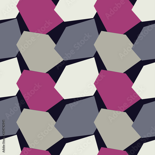 Seamless abstract geometric pattern. Texture of stones and pebbles. Scribble texture. Textile rapport.