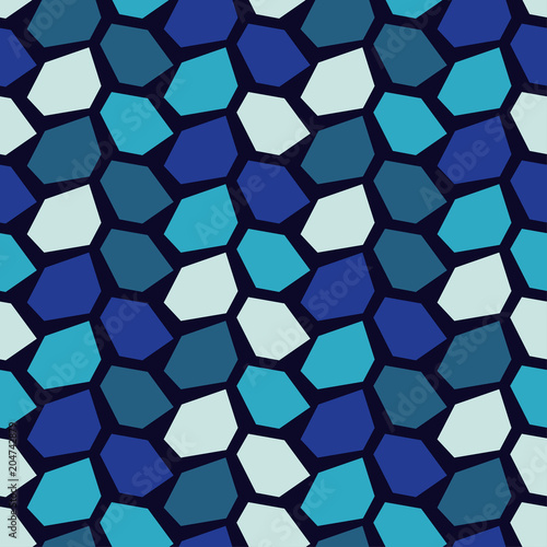 Seamless abstract geometric pattern. Texture of stones and pebbles. Scribble texture. Textile rapport.