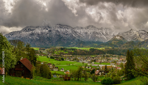 Spring Alpine Landscape 