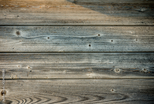 Weathered wood planks background - timber texture