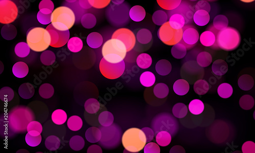 festive purple bokeh background