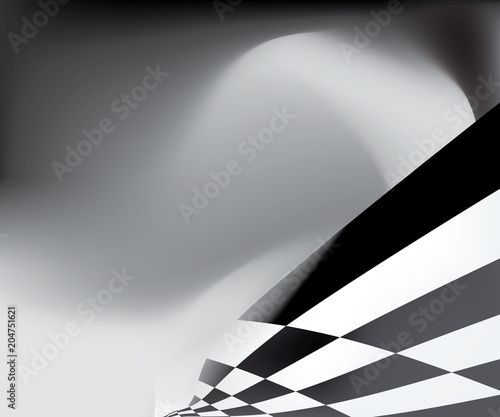 checkered flag background black and white