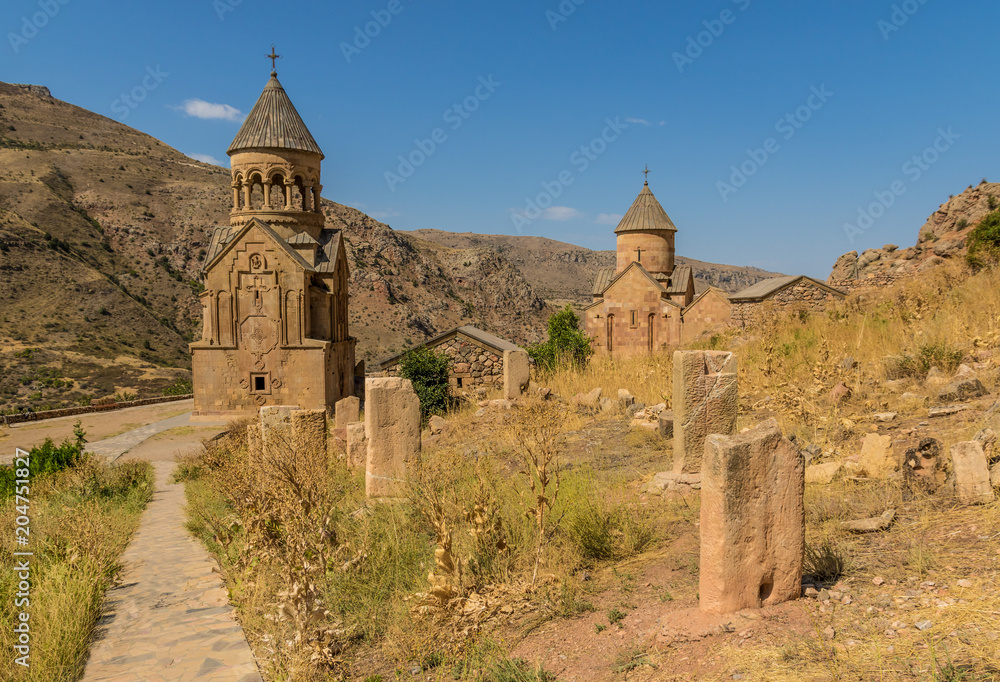 squeezed between Russia and Turkey, Armenia is a wonderful mix of soviet heritage and orthodox landmarks. Here in particular the Noravank Monastery