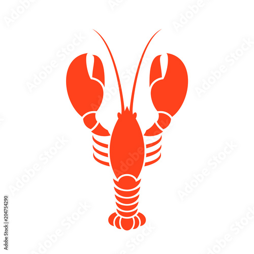 Lobster. Vector illustration