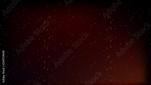 sparks of fire