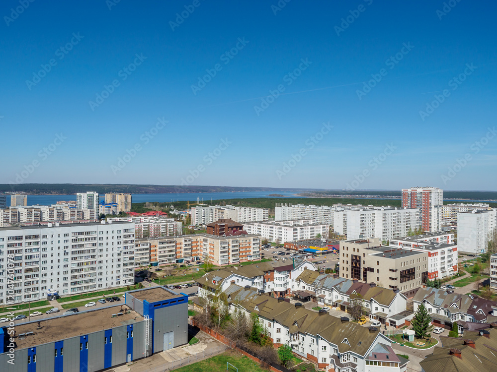 Naberezhny Chelny micro district city on kama river Naberezhny Chelny micro district city on kama river