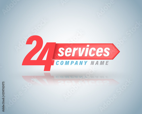 24 services symbol