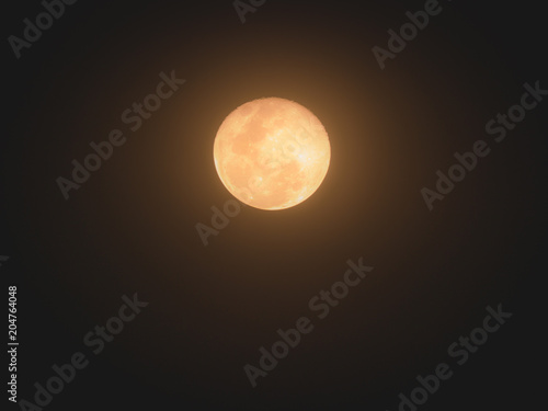 The Moon is Radiant Yellow