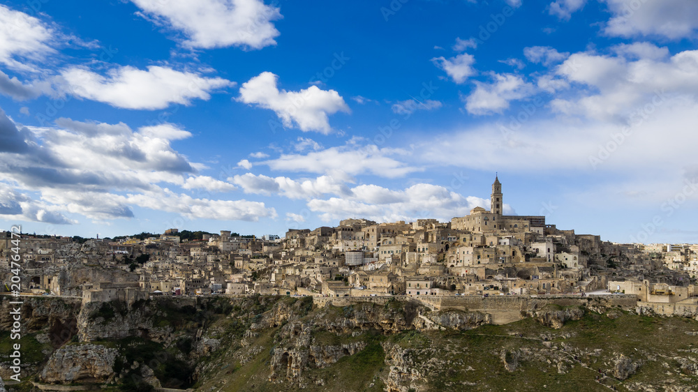 City view of Matera. Italy