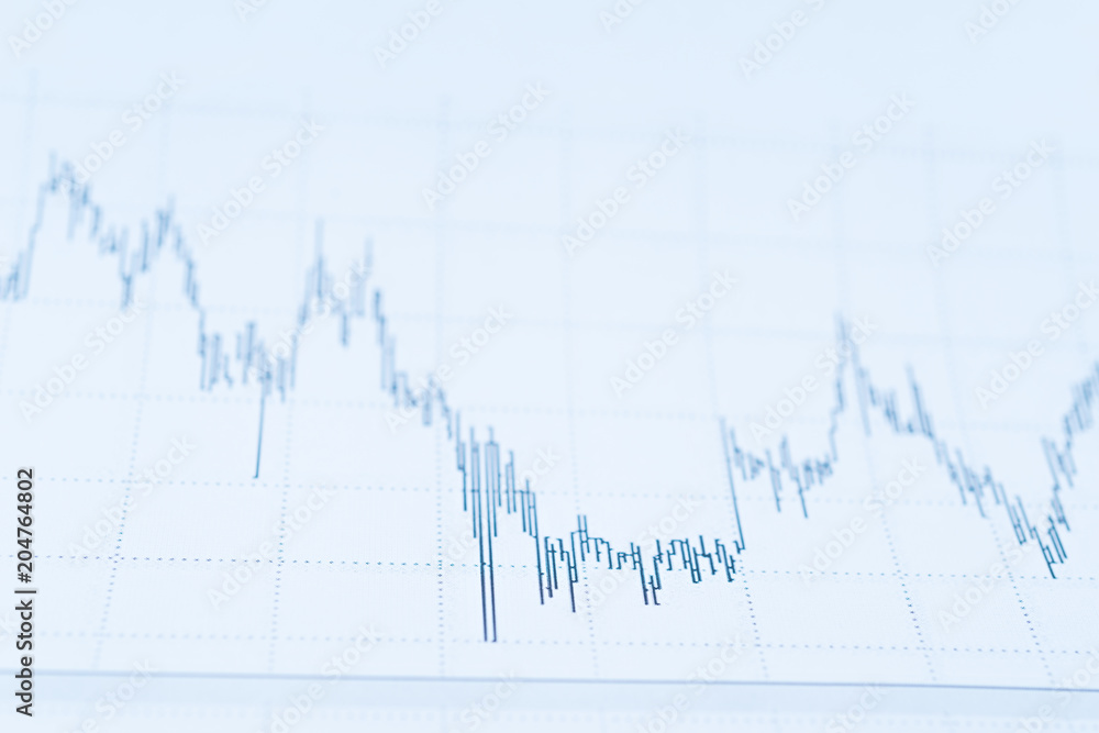 Detail graphics stock exchange Detail graphics stock exchange