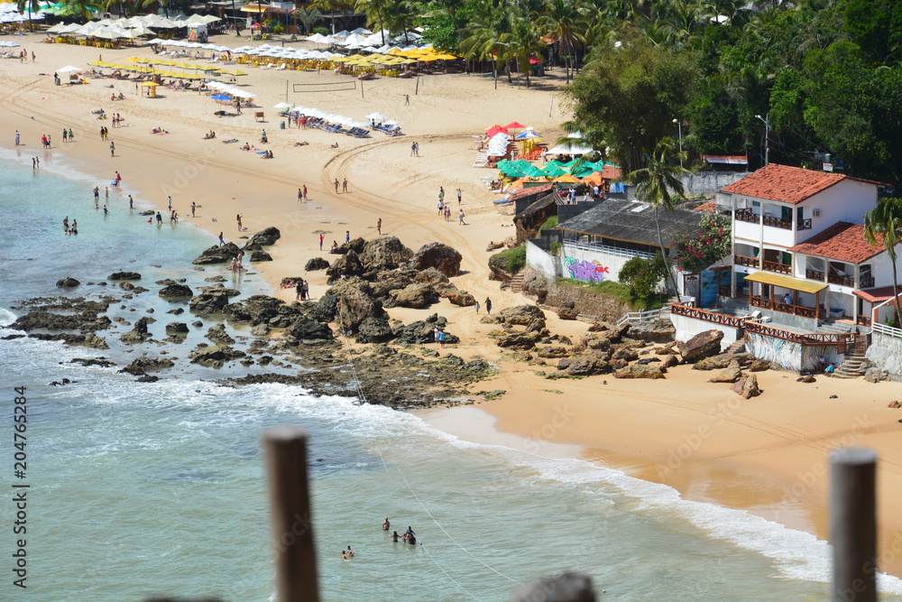Fototapeta premium morro de sao paulo - bahia