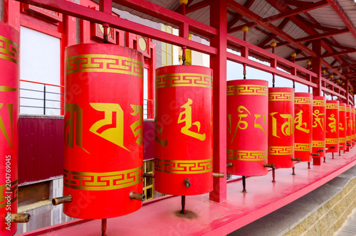 Wallpaper Mural Religious prayer wheels Torontodigital.ca