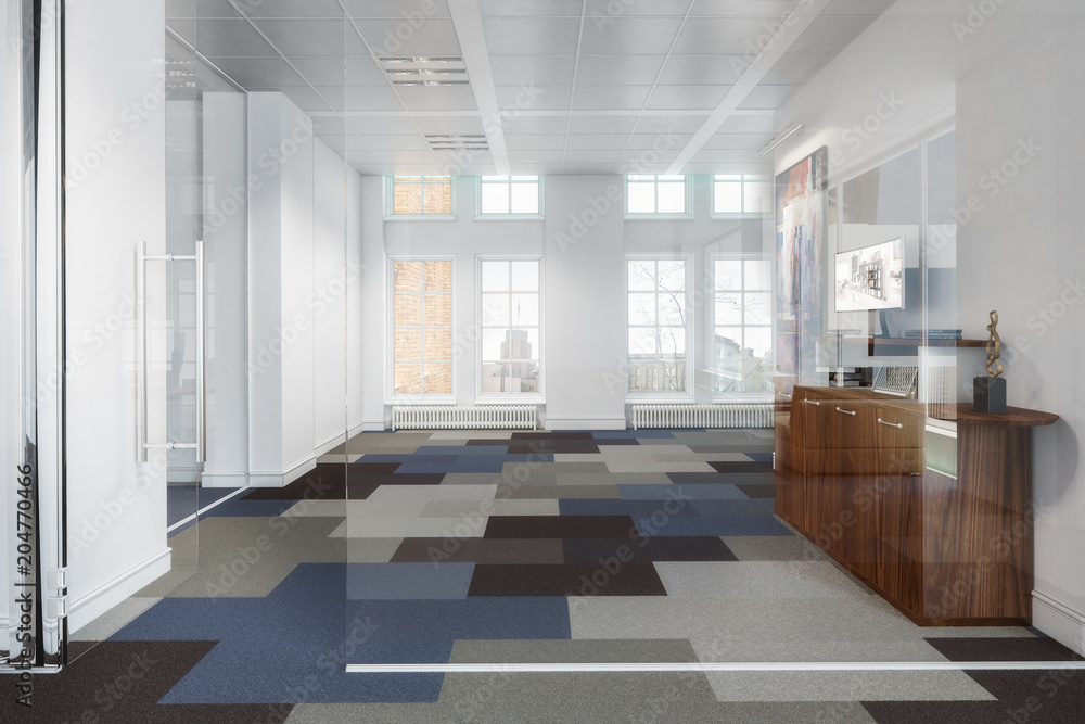 Fototapeta premium Chefbüro (Teilentwurf)