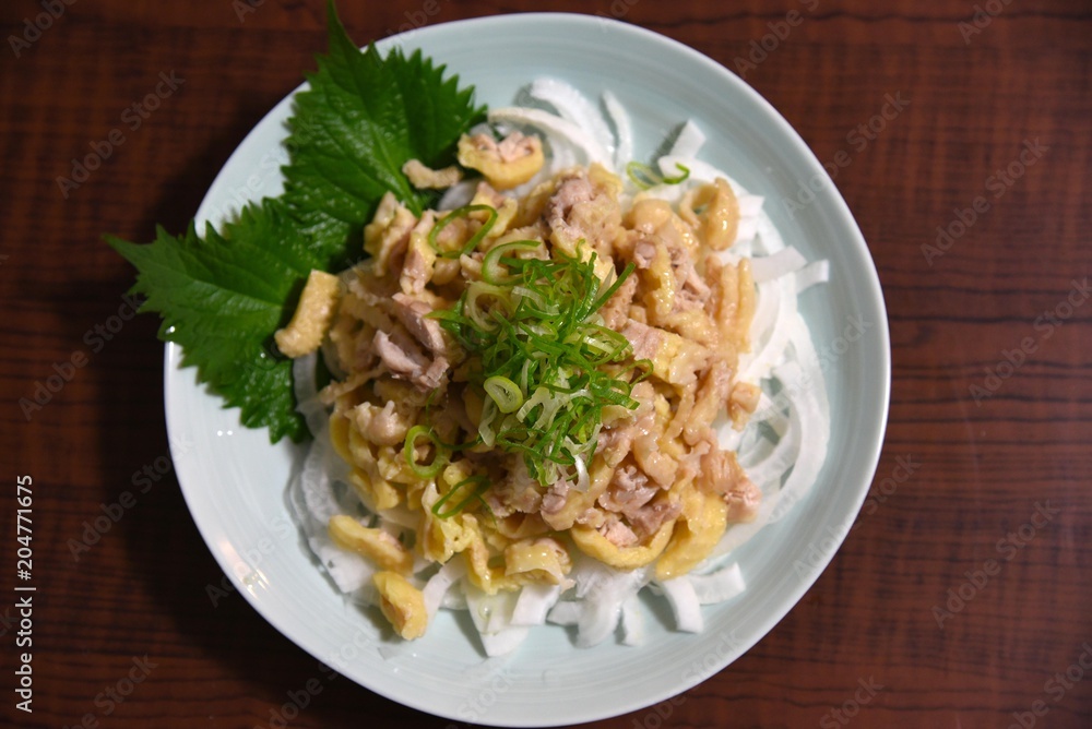 鶏皮ポン酢 鶏皮ポン酢