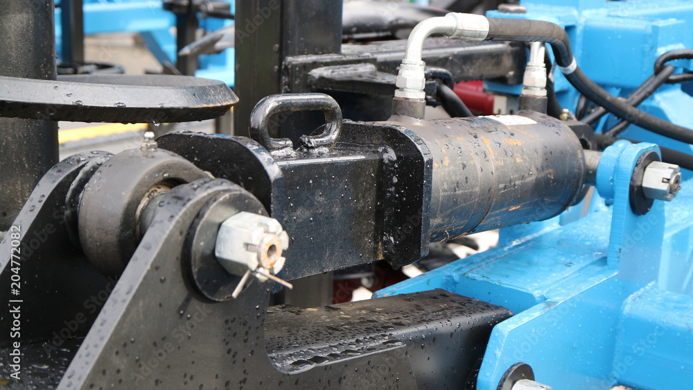 Power hydraulic cylinder. Agricultural machinery.. Power hydraulic cylinder. Agricultural machinery..