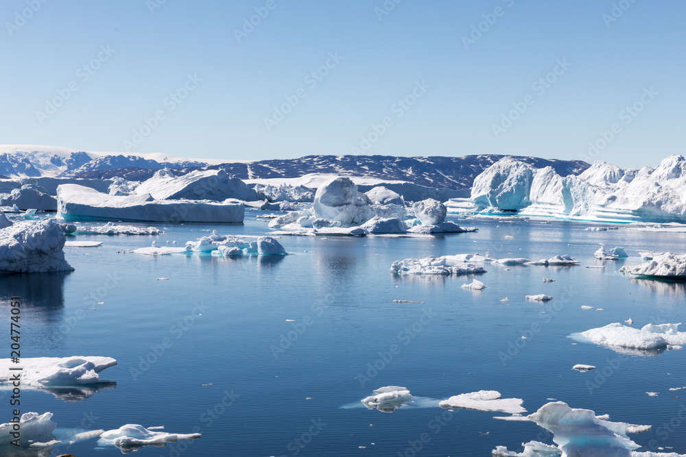 Obraz premium Die Wildnis Grönlands