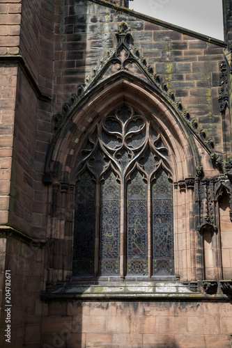 Kirchenfenster - Chester - England © EinBlick