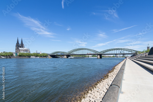 Rhein in Köln © Björn Wylezich