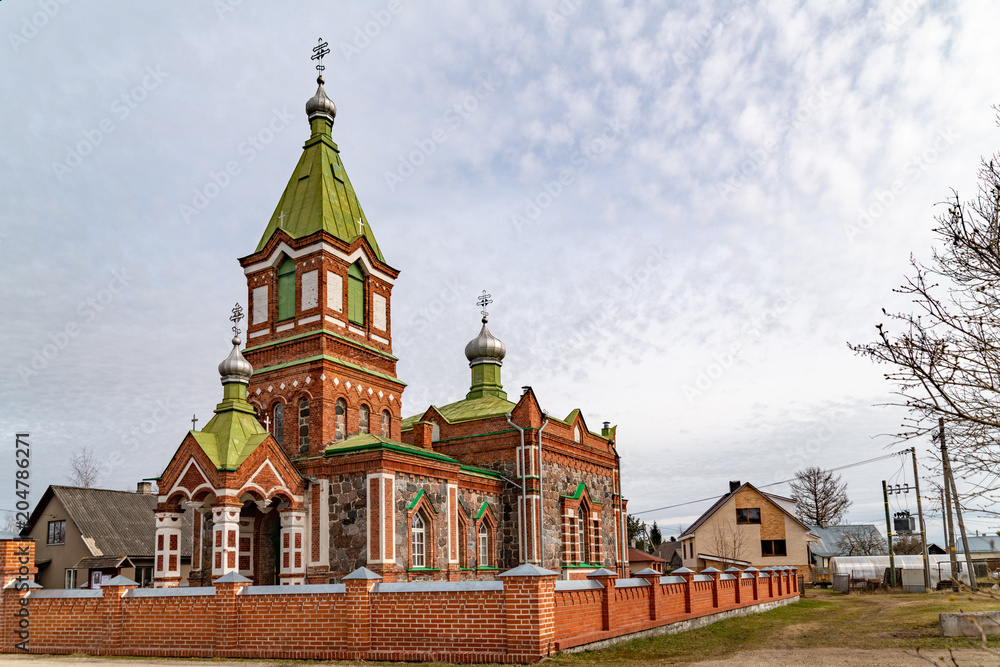 Die Epiphany Orthodox Kirche in Lohusuu aus dem Jahr 1898