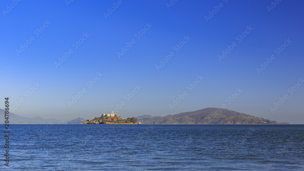 The famous and beautiful Alcatraz Island