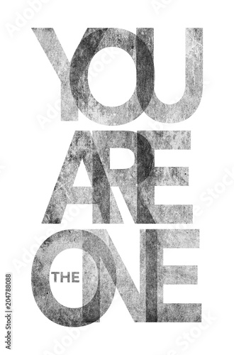 black and white slogan graphic for t-shirt