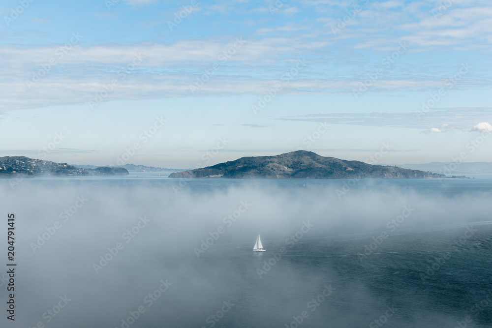Sailing through fog