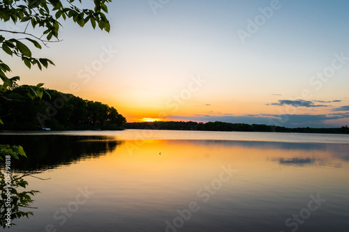 Sunset on lake © Stuart