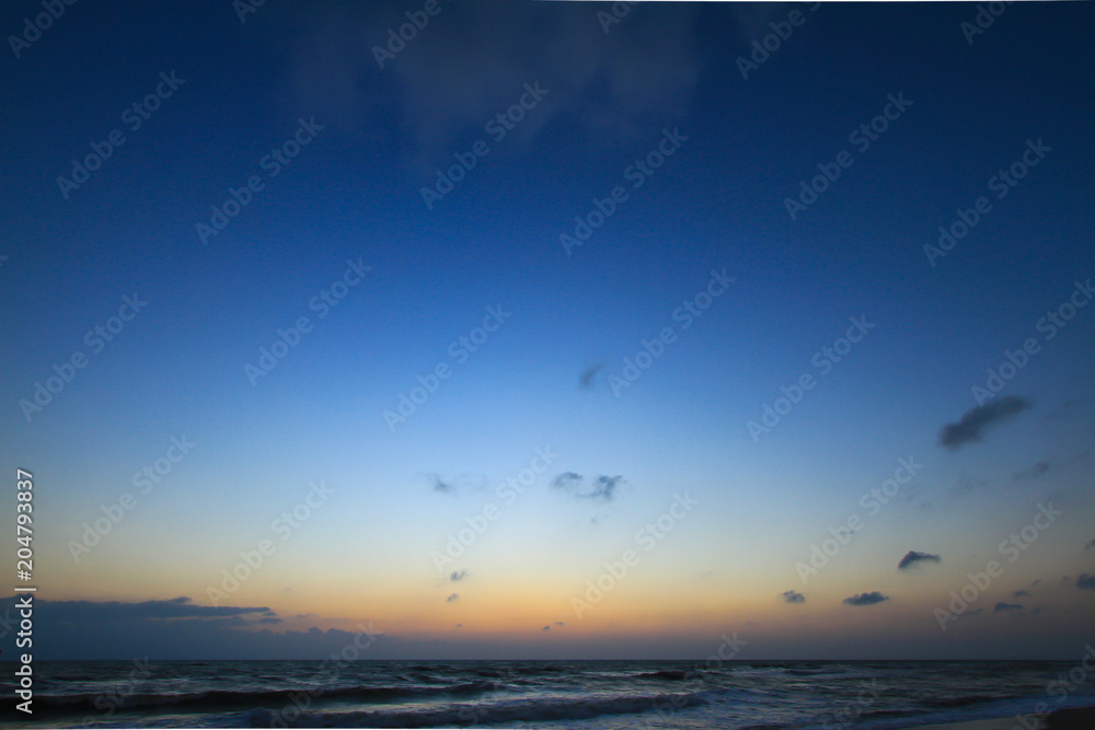 Beautiful sky at twilight time for background Beautiful sky at twilight time for background