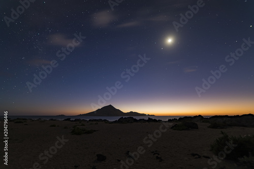 Pan de Azúcar, is located between the region of Atacama and Antofagasta, Chile. This Photograph was captured during the night of the end of August of 2017