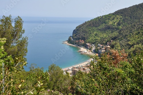 Noli an der ligurischen Riviera (Italien)