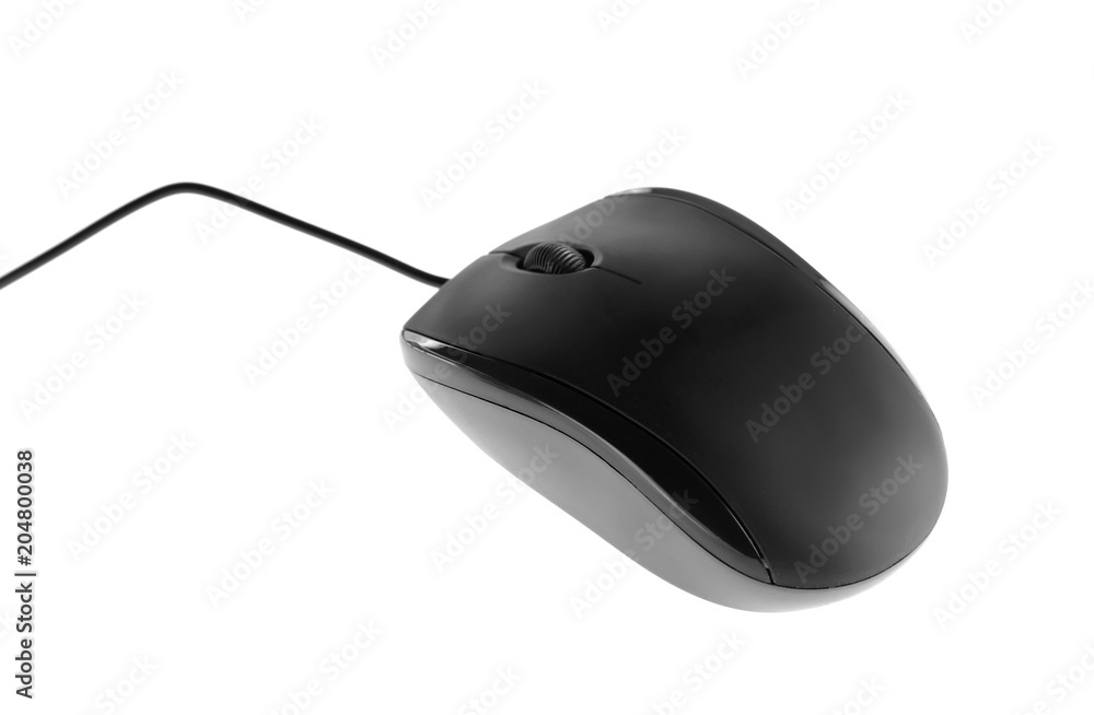 Modern computer mouse on white background Modern computer mouse on white background