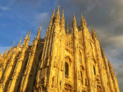 Milan Cathedral is the cathedral church of Milan in Lombardy, northern Italy.