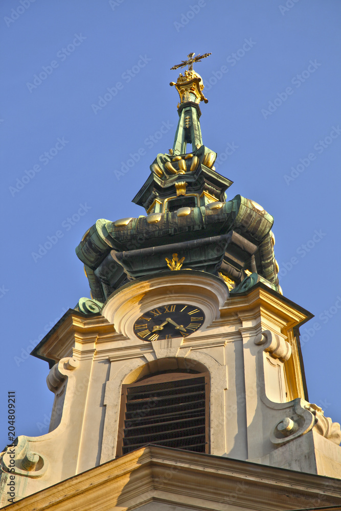 Колокольня церкви святого креста в Вене