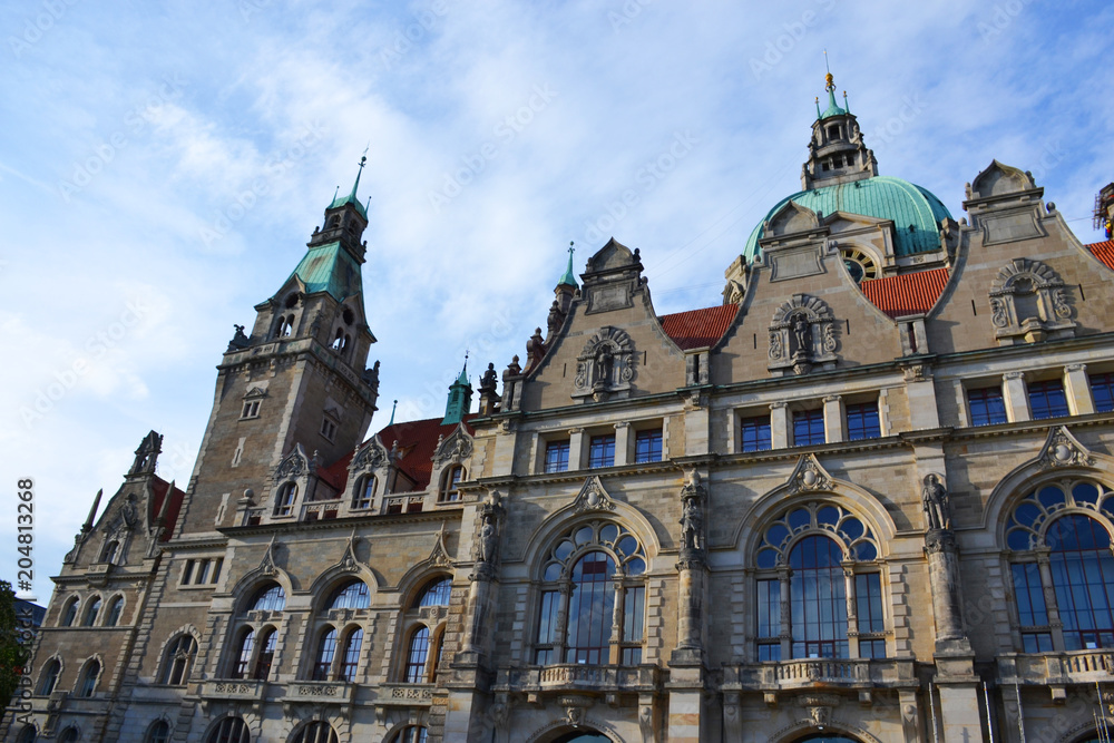 New Town Hall in Hanover, Germany