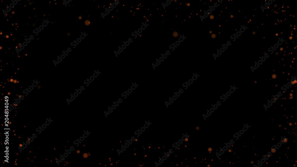 Abstract flying spark particles background Abstract flying spark particles background