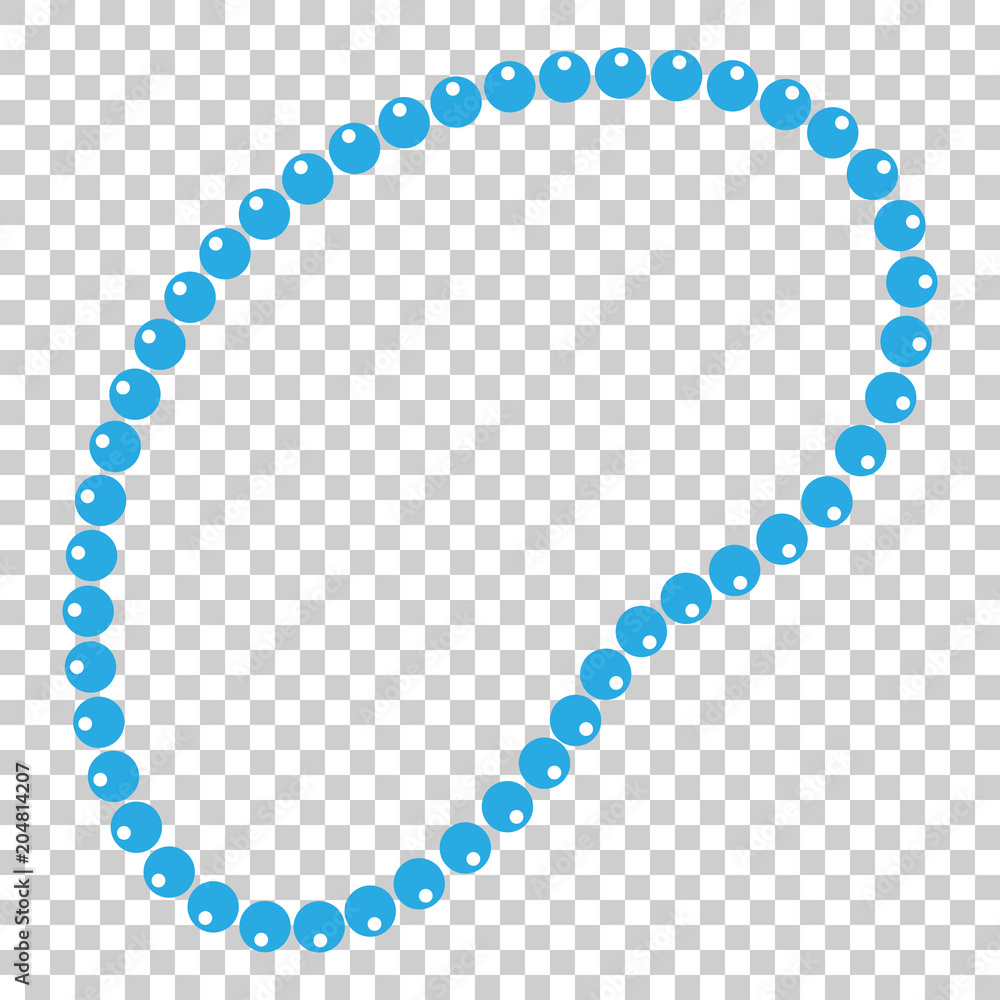 Necklace beads vector icon in flat style. Mardi gras beads illustration on isolated transparent background. Jewelry business concept. Necklace beads vector icon in flat style. Mardi gras beads illustration on isolated transparent background. Jewelry business concept.