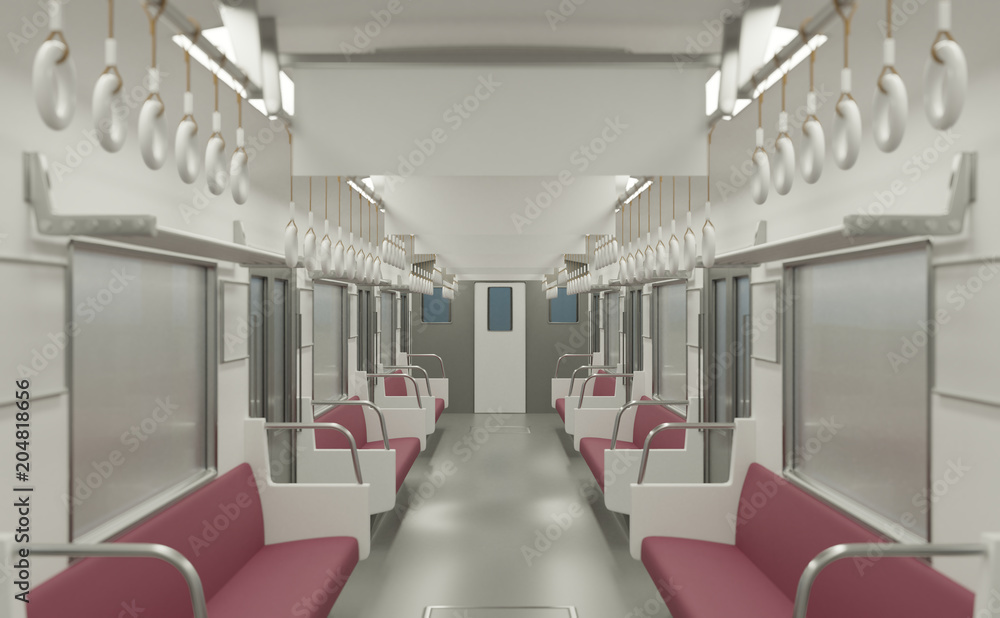電車内イメージ Stock イラスト Adobe Stock