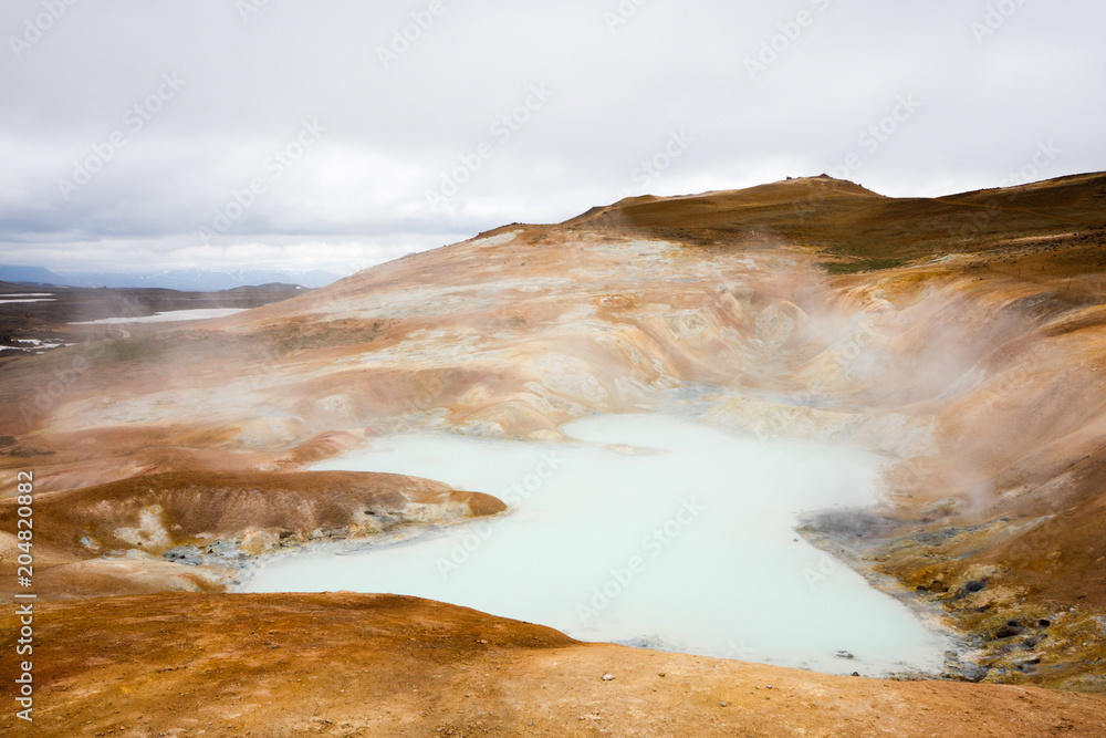 Thermal Pool In Iceland
