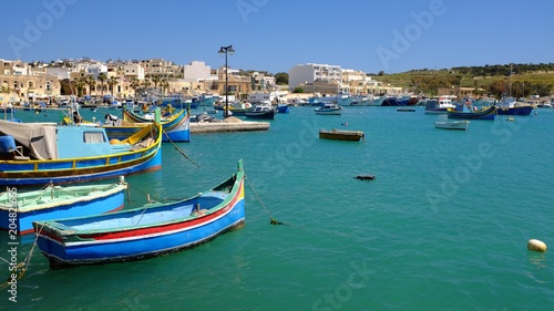 Petit port de Marsaxlokk    Malte