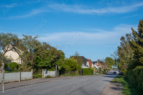 Town of Kalvehave in Denmark