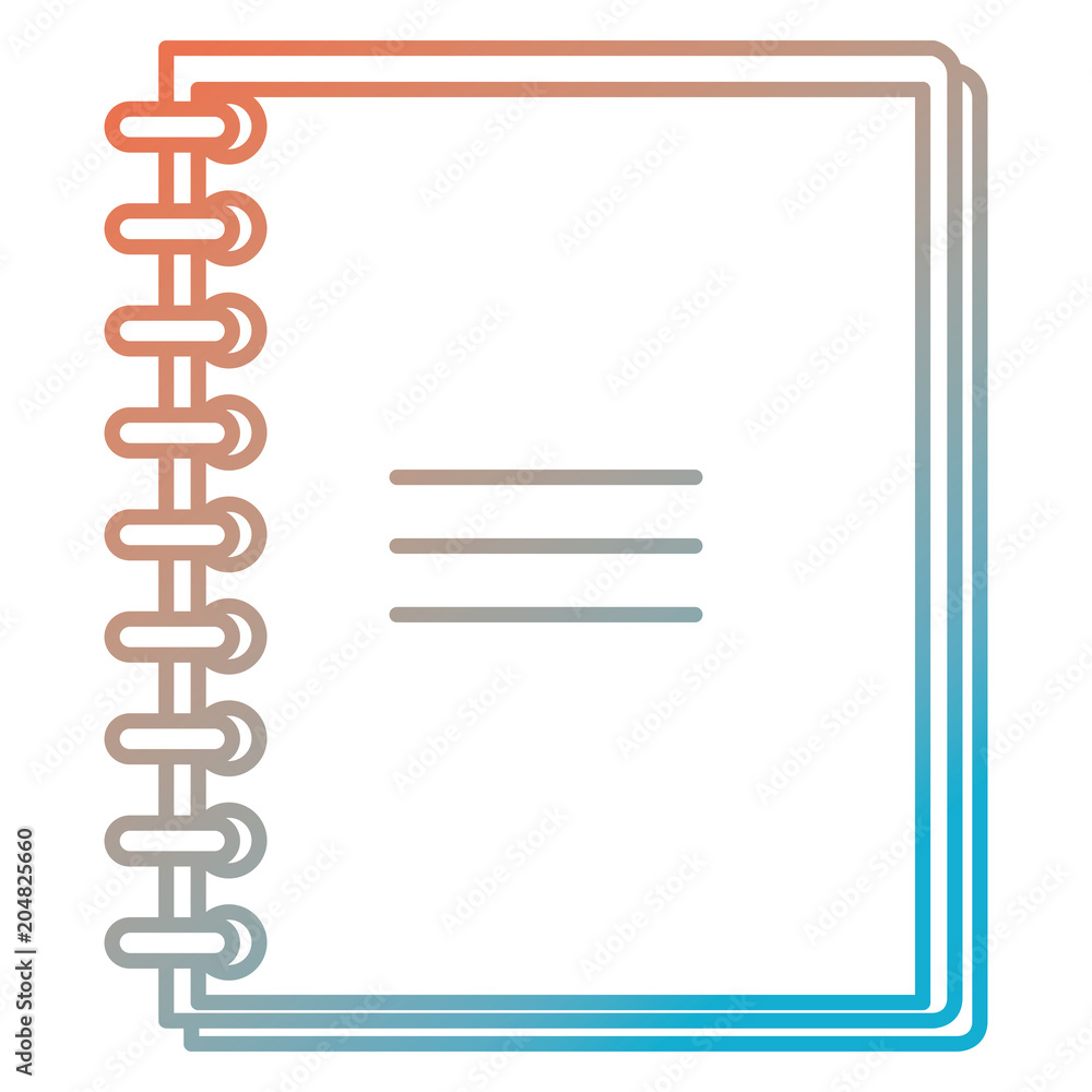 notebook school isolated icon vector illustration design notebook school isolated icon vector illustration design