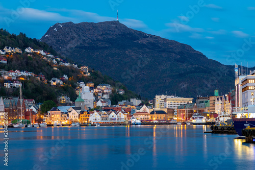 Fototapeta Naklejka Na Ścianę i Meble -  Bergen waterfront