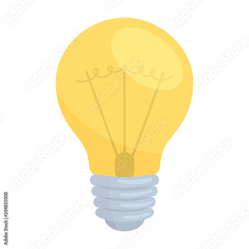 electric lamp illustration