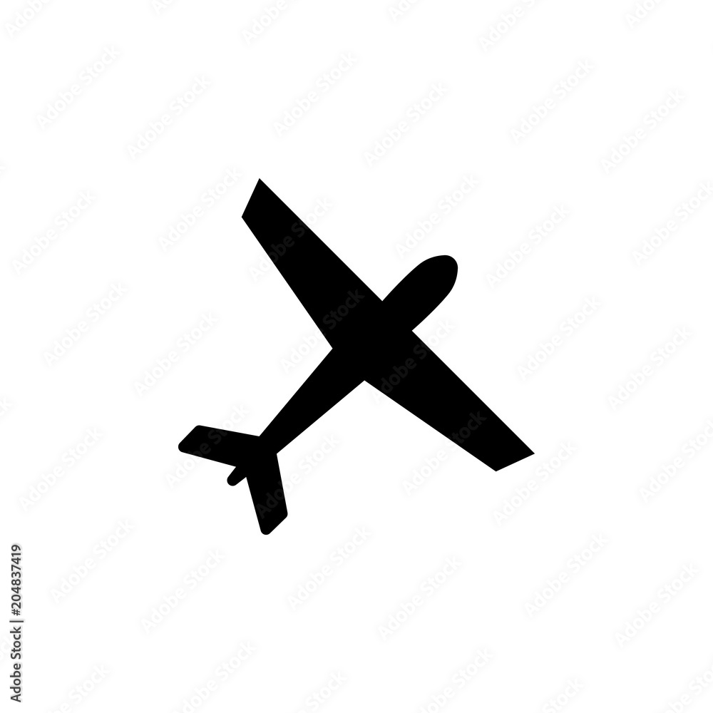 aircraft icon. Element of military for mobile concept and web apps. Detailed aircraft icon can be used for web and mobile. Premium icon