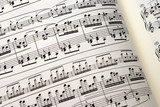 Sheet Music - Musical Notes on paper
