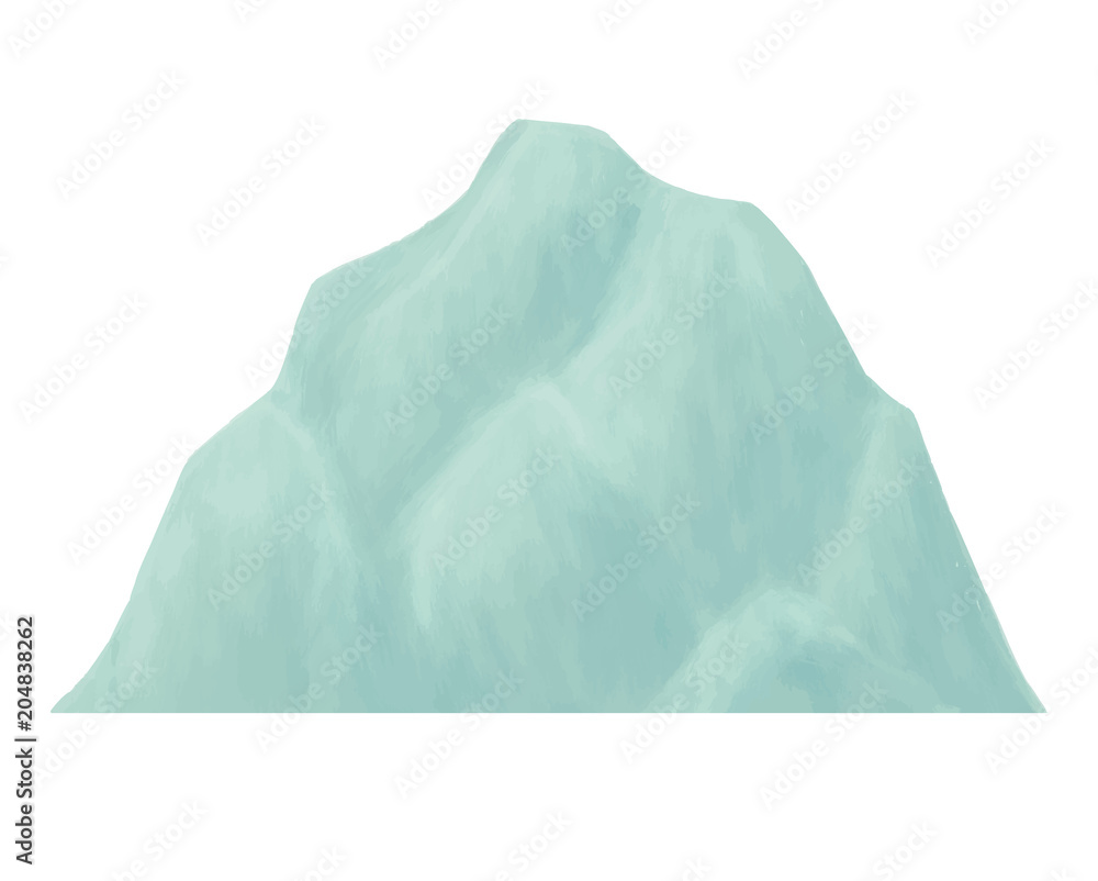 Mountain landscape illustration Mountain landscape illustration
