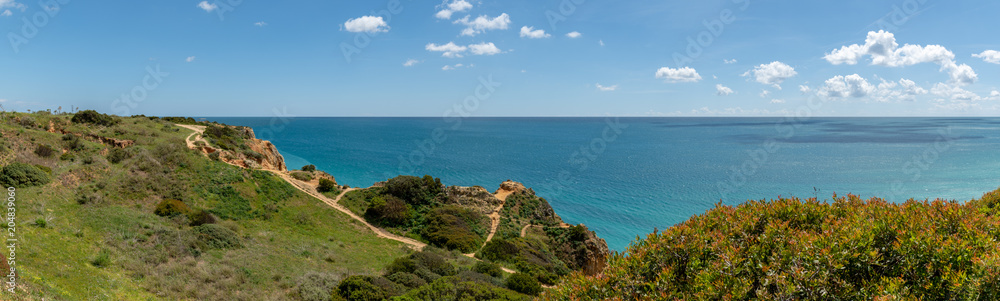 Cliffs view on Lagos, Algarve