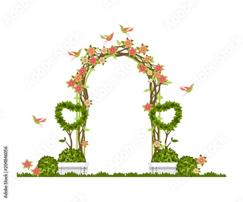 wedding arch vector